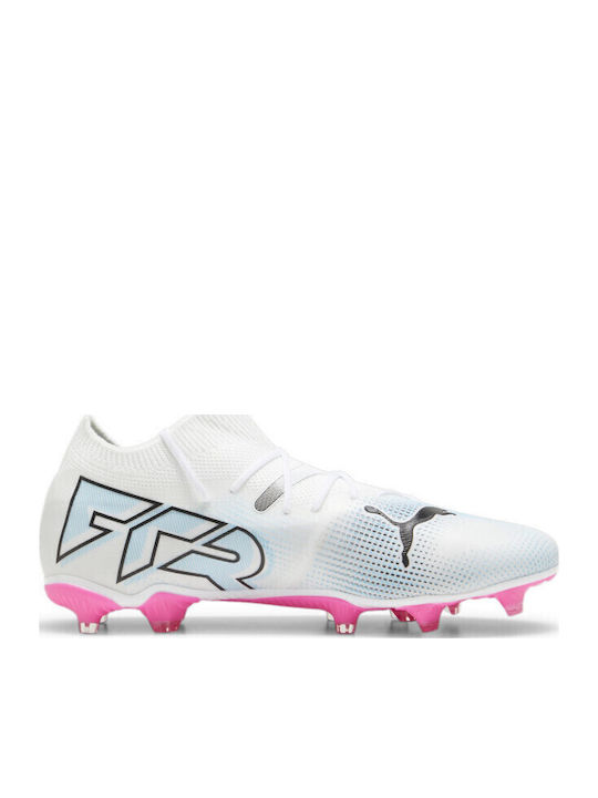 PUMA Future Match Football Shoes with Cleats White