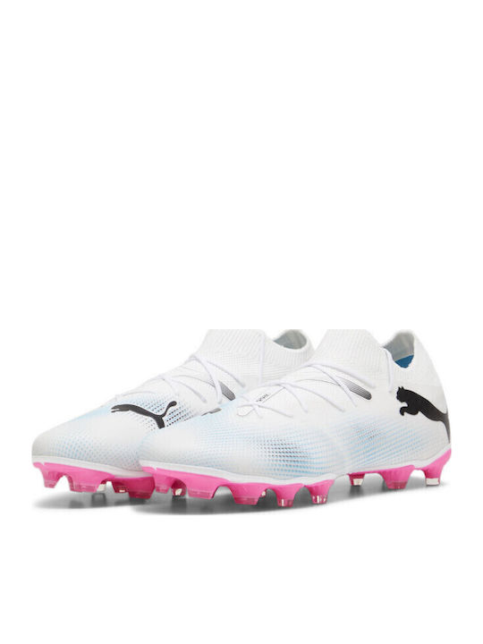 PUMA Future Match Football Shoes with Cleats White