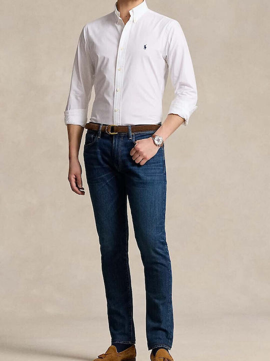 Long-sleeved Cotton Shirt White