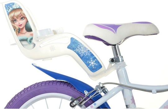 Dino Bikes Snow Queen 16" Παιδικό Ποδήλατo Πόλης Γαλάζιο