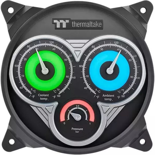 Thermaltake Tf3 Liquid Cooling System Dashboard Сив