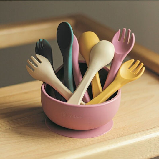 Petite & Mars Baby Set mit Löffel für 6+ Monate 2Stück