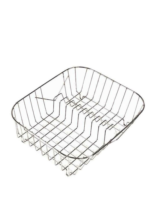Sidirela Sitǎ Pentru Chiuvetǎ Metalic Argintiu 34x34x10.5cm