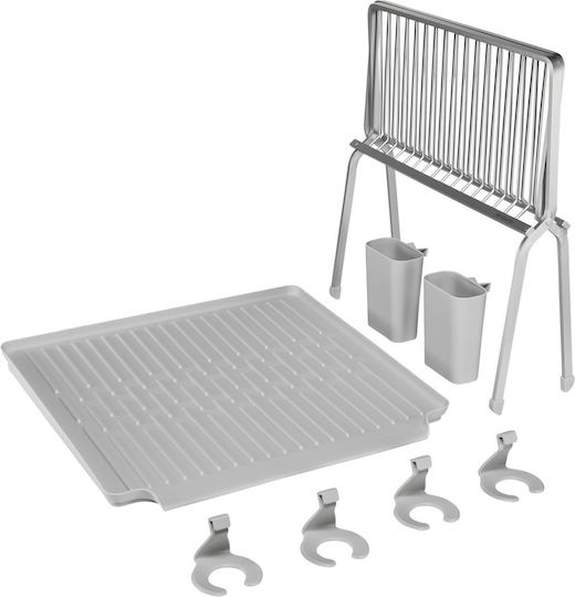 Brabantia Metallic Gray Sink Strainer 51x33x42cm