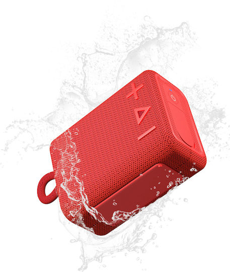 Sencor SSS 1400 Bluetooth Speaker 5W with Battery Life up to 25 hours Red
