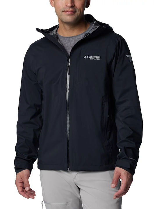 Columbia Herren Winter Jacke Lässig Schwarz