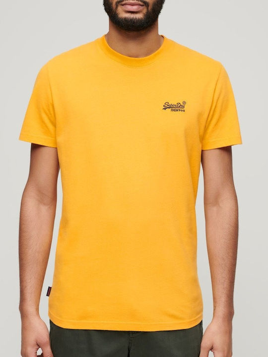 Superdry Herren T-Shirt Kurzarm Orange