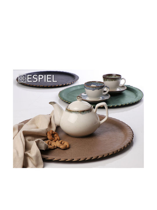 Espiel Essentials Vintage Τσαγιέρα Κεραμική Green 850ml