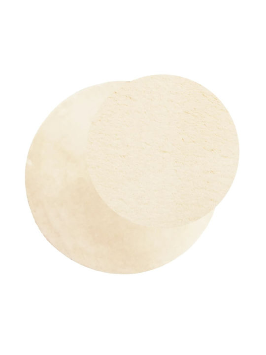 vidaXL Huarte Antiderapant Covor Rotund Cremă