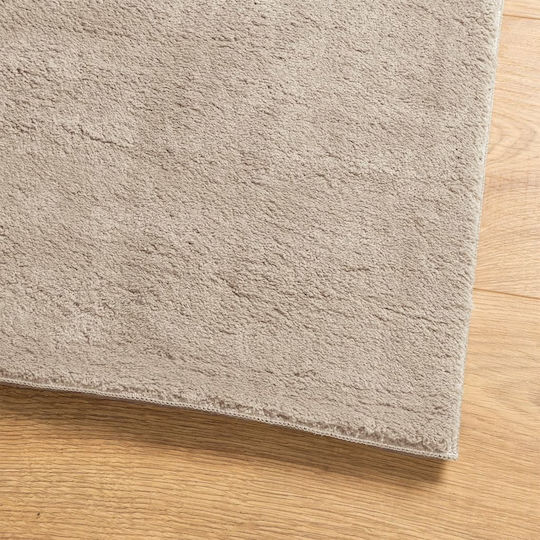 vidaXL Huarte Rutschfest Teppich Rechteckig Synthetisch,Polyester/Cotton/Leather Soft/ Flourishing