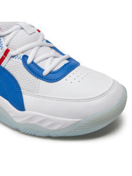 Puma Rebound Future Nextgen Ανδρικά Sneakers Puma White / Puma Team Royal / For All Time Red