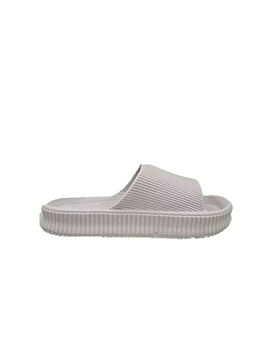 Mitsuko Men's Slides Gray