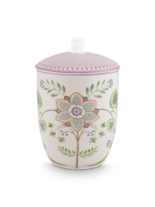 PiP Studio Vase General Use with Lid made of Porcelain 1500ml