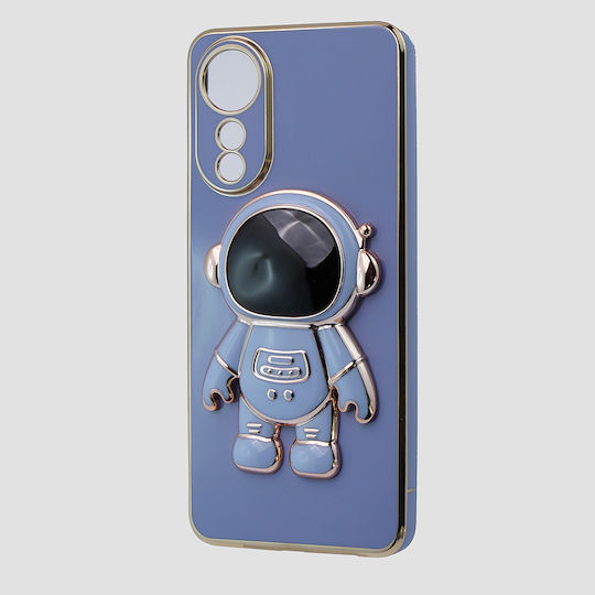 Oppo Astronaut Umschlag Rückseite Silikon Blau (Oppo A78 4G)