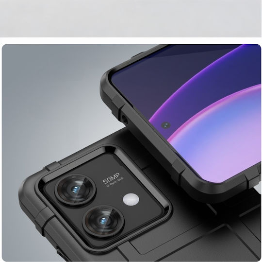 Shield Back Cover Silicon Negru (Motorola Edge 40)