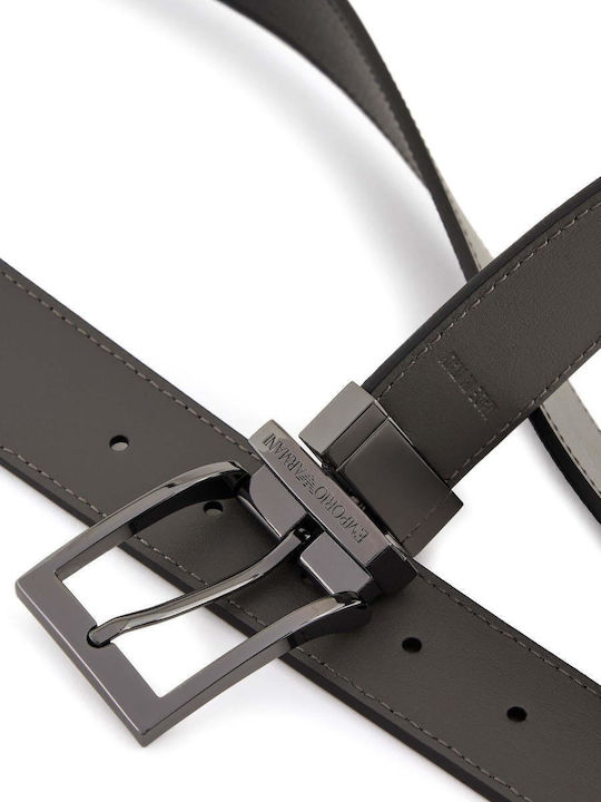 Herren Gürtel Leder Schwarz