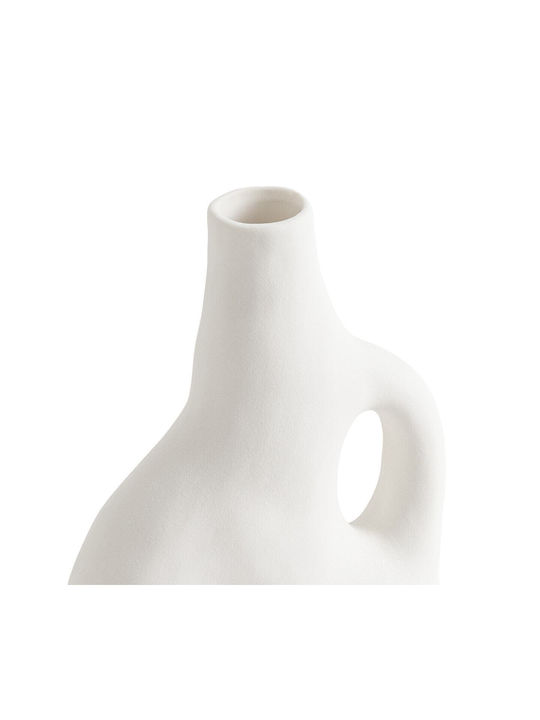 La Redoute Interieurs Vază Decorativă Ceramică Albă x14.2xÎ20cm