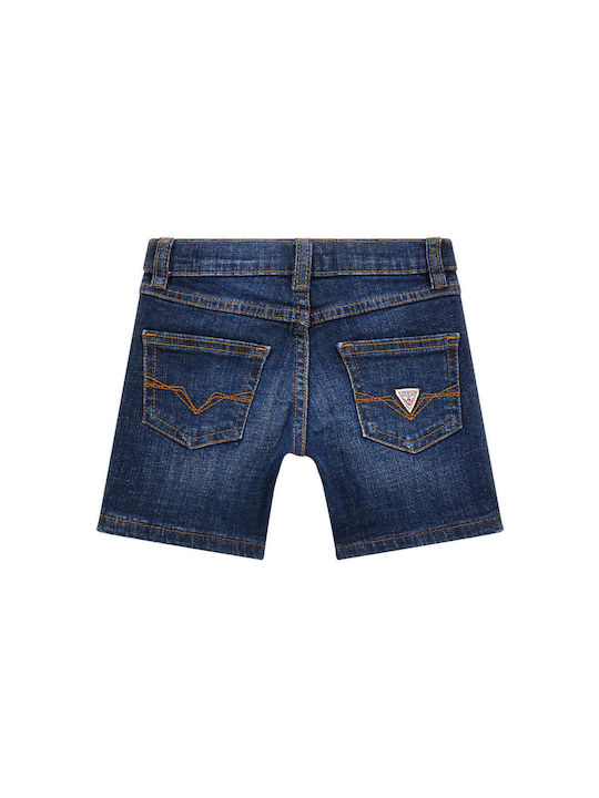 Guess Kinder Shorts/Bermudas Denim Blau