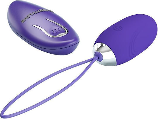 Pretty Love Jenny Youth Vibrator Egg cu Telecomandă 7cm Violet