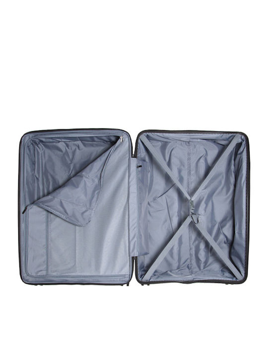Airtex Paris Βαλίτσες Ταξιδιού Σκληρές Γκρι με 4 Ρόδες