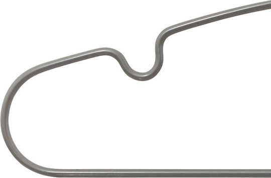 5Five Wardrobe Hanger Foldable for Pants Metallic Gray 102872A 5pcs