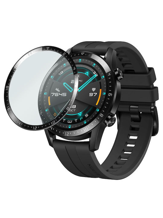 Erbord Vollflächig gehärtetes Glas für das Huawei Watch GT2 46mm 1Stück