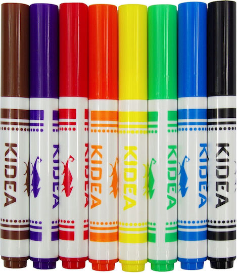 Derform Neon Zeichenmarker 1mm Dicke Dünne Set 8Stück