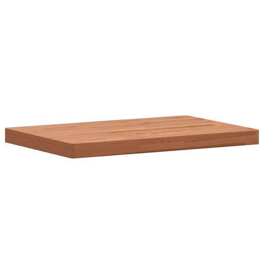 vidaXL Countertop without Sink L60xW40xH4cm Beech wood solid wood