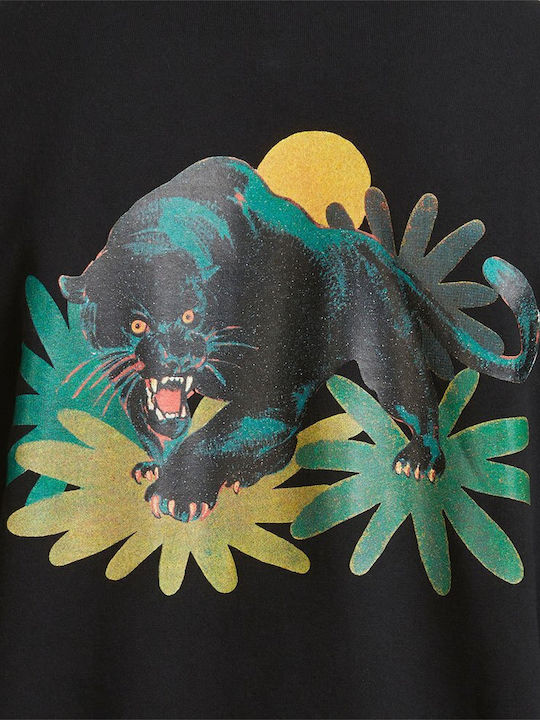 Sweatshirt mit Kapuze black