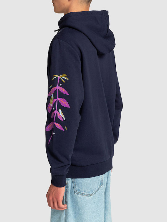 Sweatshirt with Hood Blue