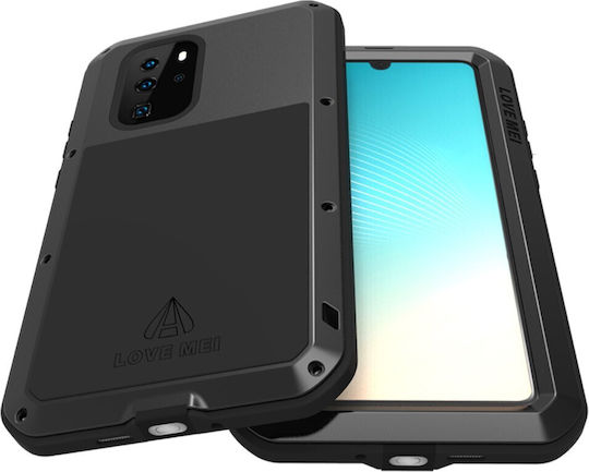 Love Mei Back Cover Metalic Negru (Huawei P30 Pro)