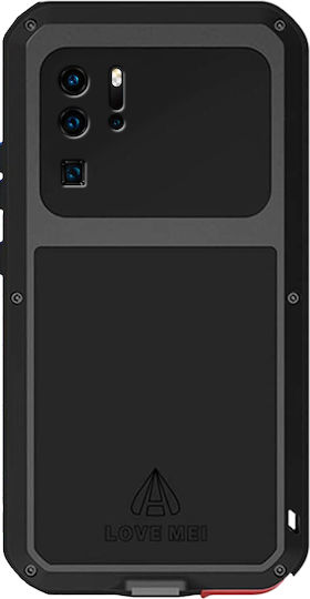 Love Mei Back Cover Metalic Negru (Huawei P30 Pro)