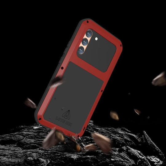 Love Mei Back Cover Μεταλλικό Κόκκινο (Galaxy S23)