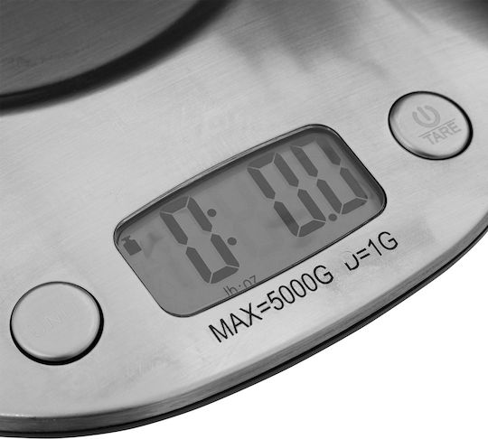 5Five Digital Kitchen Scale Up To 5kg Silver