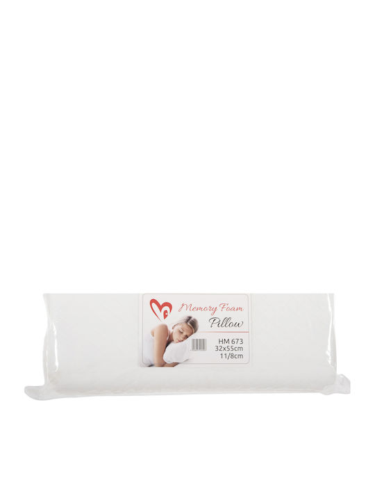 HomeMarkt Μαξιλάρι Ύπνου Memory Foam 32x55cm