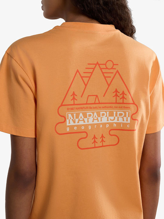 Γυναικείο Αθλητικό T-shirt Πορτοκαλί