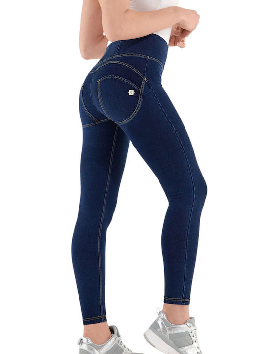 Freddy Skinny-fit Hochgeschnitten Damenjeans Push Up in Super Skinny Passform