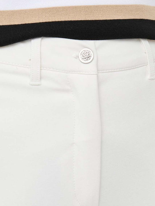 Guess Women's Fabric Trousers White