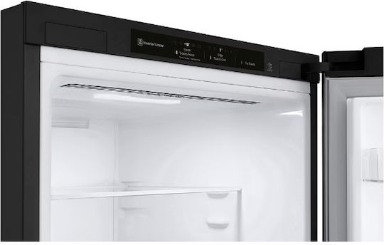 LG Kühl-Gefrierkombination 384Es Total NoFrost H203xB59.5xT67.5cm. Schwarz GBP62MCNBC