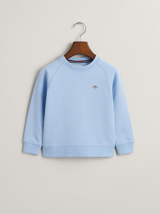 Gant Kids Sweatshirt Light Blue Shield