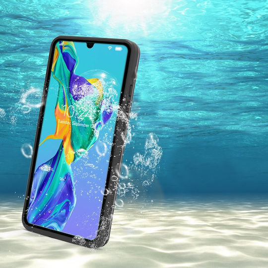 Redpepper Ip68 360 Full Cover 2mm Αδιάβροχο Μαύρο (Huawei P30 Pro)
