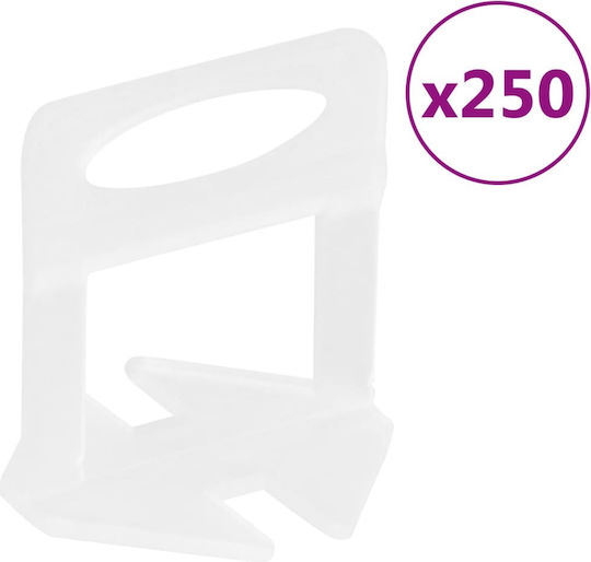 vidaXL Tile Levelling Tool 3mm 250pcs