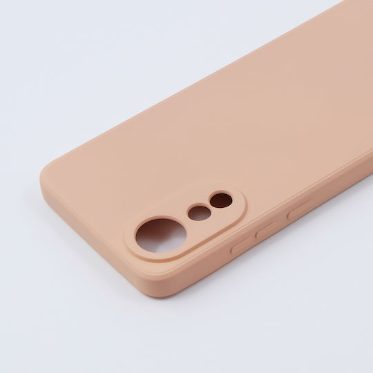 Oppo Back Cover Σιλικόνης Ροζ (Oppo A78 4G)