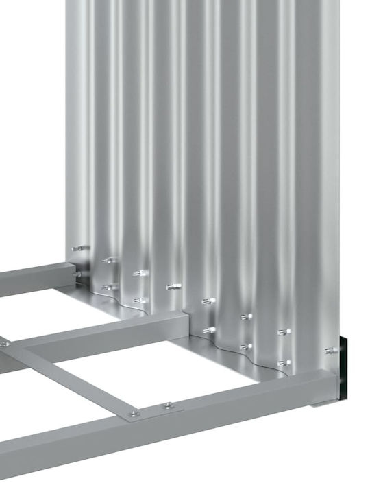 vidaXL Inox Regal Holzlagerung 40x45x170cm