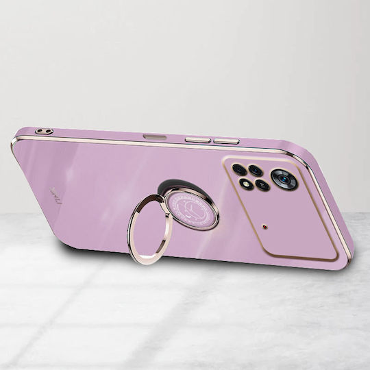 Erbord Electro Back Cover Μωβ (Poco X4 Pro 5G)