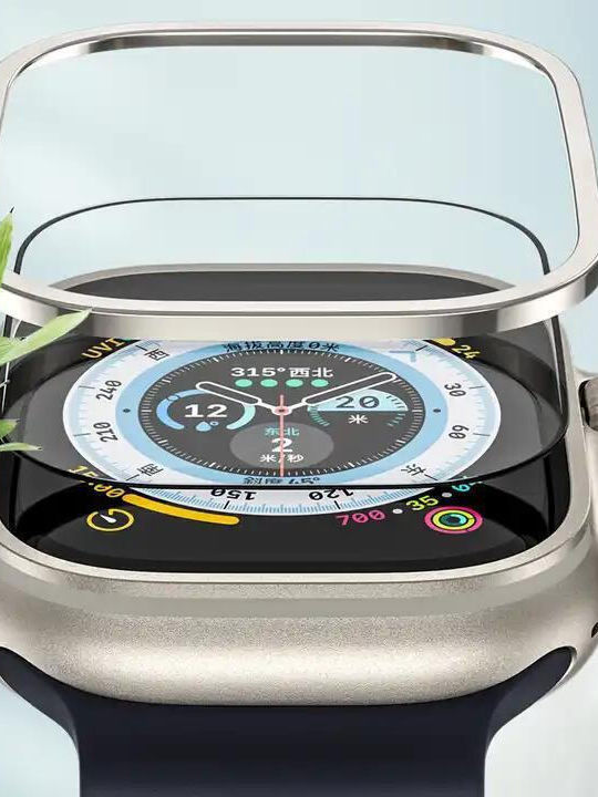 Blueo Full Face Tempered Glass pentru Apple Watch Ultra 49mm - Ceas Apple Ultra 49mm 1buc