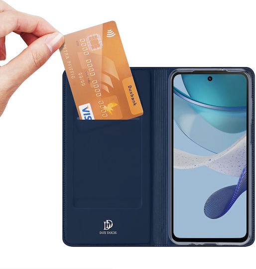 Dux Ducis Skinpro Book Navy Μπλε (Moto G53)