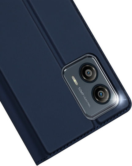 Dux Ducis Skinpro Book Navy Μπλε (Moto G53)