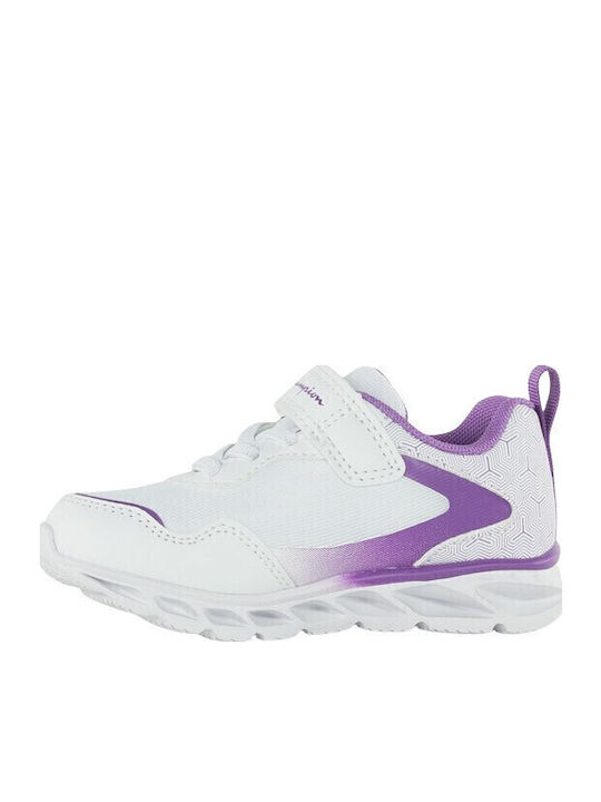 Wave 2 Kids Sneakers with Scratch & Lights White