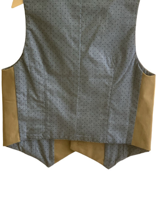 Kids Vest CAFE-BLEE